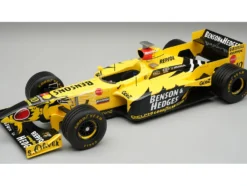 Jordan 198 #10 Ralf Schumacher "Benson & Hedges Jordan-Honda" Formula One F1 "Australian GP" (1998) with Display Case "Mythos Series" Limited Edition to 45 pieces Worldwide 1/18 Model Car by Tecnomodel