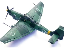 Junkers Ju 87G1 Stuka Bomber Aircraft "10.(Pz)/SG 2 Immelmann, GS+MH, Dubno, Ukraine" (1944) German Luftwaffe "Wing" Series 1/72 Diecast Model by Panzerkampf