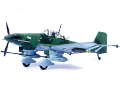 Junkers Ju 87G2 Stuka Bomber Aircraft "10.(Pz)/SG 2 Immelmann, T6+BB, Oberst Hans-Ulrich Rudel, Romania" (1944) German Luftwaffe "Wing" Series 1/72 Diecast Model by Panzerkampf