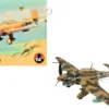 Junkers Ju 87R Trop Stuka Bomber Aircraft "Immelmann, 6./StG 2, Libya" (1941) German Luftwaffe 1/72 Diecast Model Airplane