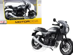 Kawasaki Z900RS Cafe Gray 1/12 Diecast Motorcycle Model Maisto 18989