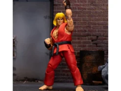Ken 6 Moveable Figure with Accessories and Alternate Head and Hands Ultra Street Fighter II The Final Challengers 2017 Video Game Model Jada 34218