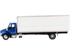 Kenworth T280 Supreme Signature Van Truck Body Blue White Transport Series 1/32 Diecast Model Diecast Masters DM71101