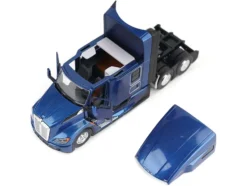 Kenworth T680 Truck Tractor Deep Cerulean Blue Metallic