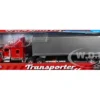 Kenworth W900 Truck Red with Gray Container 1/32 Diecast Model by Welly