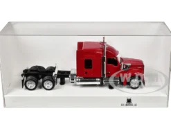 Kenworth W990 with Stand Up Sleeper Cab Red 1/87 (HO) Plastic Model Car by HO Logistics