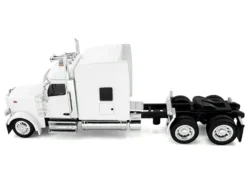 Kenworth W990 with Stand Up Sleeper Cab White 1/87 (HO) Plastic Model Car by HO Logistics