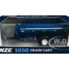 Kinze 1050 Grain Cart Soft-Tred Blue (Plastic) 1/32 Model by SpecCast