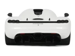 2024 Koenigsegg CC850 Crystal White 1/18 Model Car by GT Spirit