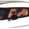 2023 Koenigsegg Regera White with Black Stripes 1/18 Model Car by GT Spirit