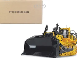 Komatsu D475A-8 Dozer with Ripper Yellow 1/50 Diecast Model First Gear 50-3482