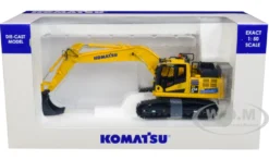 Komatsu HB215LC-3 Hybrid Tracked Excavator 1/50 Diecast Model Universal Hobbies UH8135