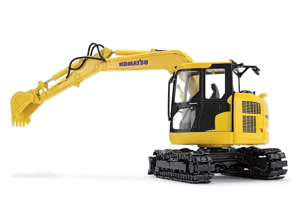 Komatsu PC78US-11 Excavator Yellow 1/50 Diecast Model DCP/First Gear 50-3474