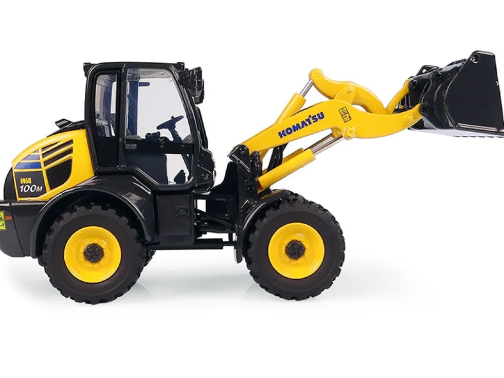 Komatsu WA100M-8 Wheel Loader 1/50 Diecast Model Universal Hobbies UH8145