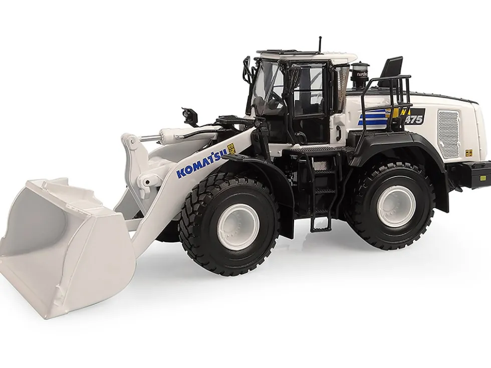 Komatsu WA475-10 Wheel Loader White Limited Edition to 750 pieces Worldwide 1/50 Diecast Model by Universal Hobbies