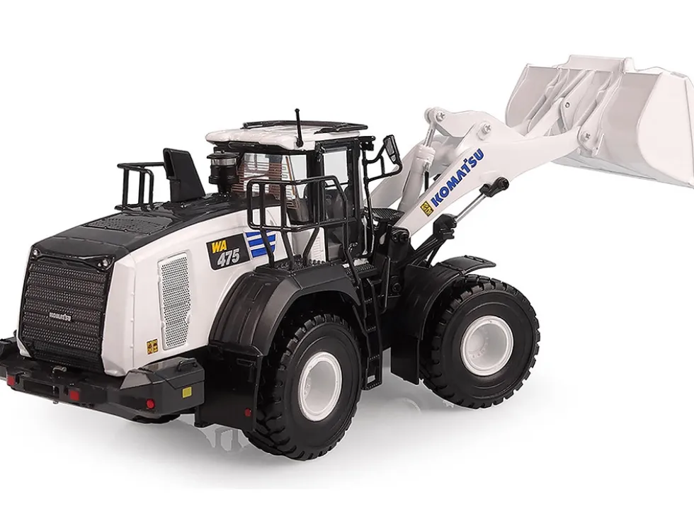 Komatsu WA475-10 Wheel Loader White Limited Edition to 750 pieces Worldwide 1/50 Diecast Model by Universal Hobbies