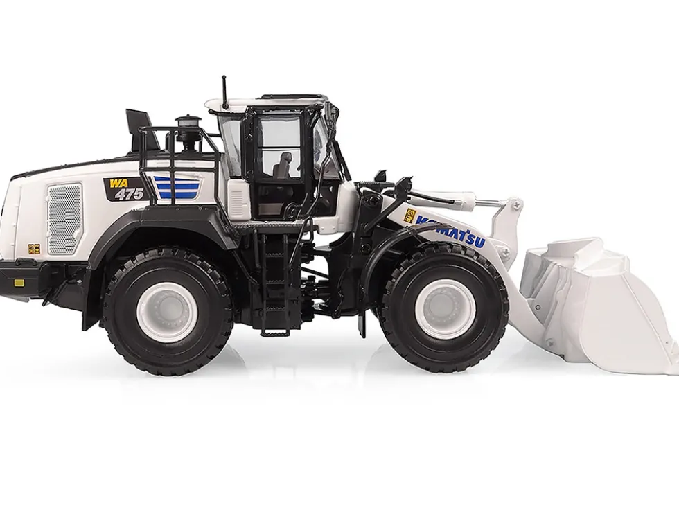 Komatsu WA475-10 Wheel Loader White Limited Edition to 750 pieces Worldwide 1/50 Diecast Model by Universal Hobbies