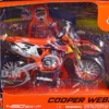 KTM 450 SX F Motorcycle #2 Cooper Webb Red Bull KTM Factory Racing 1/12 Diecast Model New Ray 58353