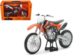 2011 KTM 350 SX-F Orange Dirt Bike Motorcycle 1/12 New Ray 44093