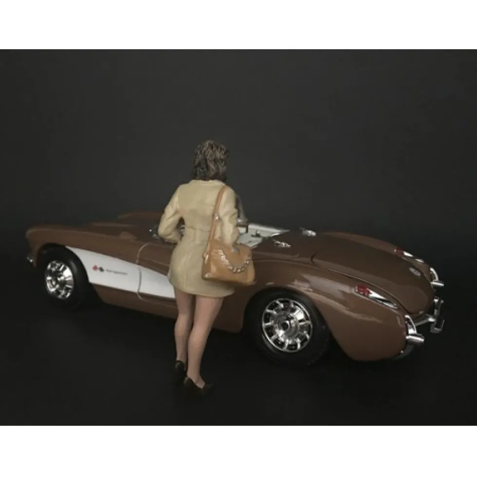 Ladies Night Betty Figurine for 1/18 Scale Models American Diorama 38195
