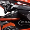 2012 Lamborghini Aventador LP700-4 Orange 1/18 Diecast Model Car Bburago 11033