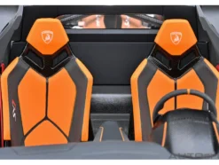 Lamborghini Aventador SVJ Arancio Atlas Pearl Orange 1/18 Model Car Autoart 79218