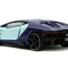 Lamborghini Centenario Light Blue and Purple Pink Slips Series 1/32 Diecast Model Car Jada 35365