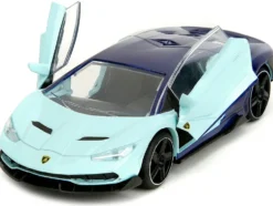 Lamborghini Centenario Light Blue and Purple Pink Slips Series 1/32 Diecast Model Car Jada 35365
