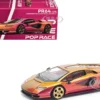 Lamborghini Countach LPI 800-4 Blu Hal Metallic 1/64 Diecast Model Car by Pop Race