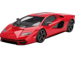 Lamborghini Countach LPI 800-4 Rosso Mars Red 1/18 Model Car by Top Speed