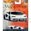 Lamborghini Countach LPI 800-4 White "Spettacolare" Series Diecast Model Car by Hot Wheels