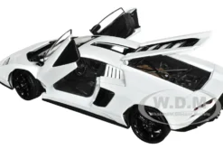 Lamborghini Countach LPI 800 4 White NEX Models Series 1/24 Diecast Model Car Welly 24114W-WH