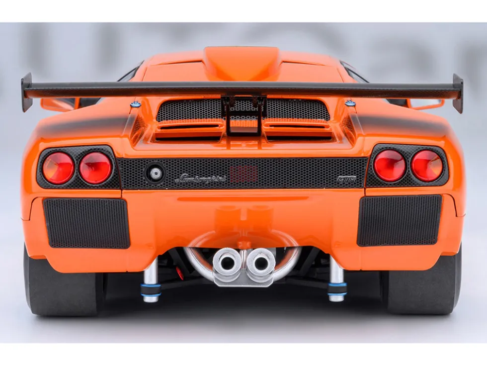 Lamborghini Diablo GTR Arancio Ishtar Orange 1/18 Model Car by Autoart