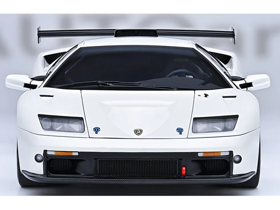 Lamborghini Diablo GTR Impact White 1/18 Model Car by Autoart