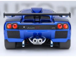 Lamborghini Diablo GTR Monterey Blue Metallic 1/18 Model Car by Autoart