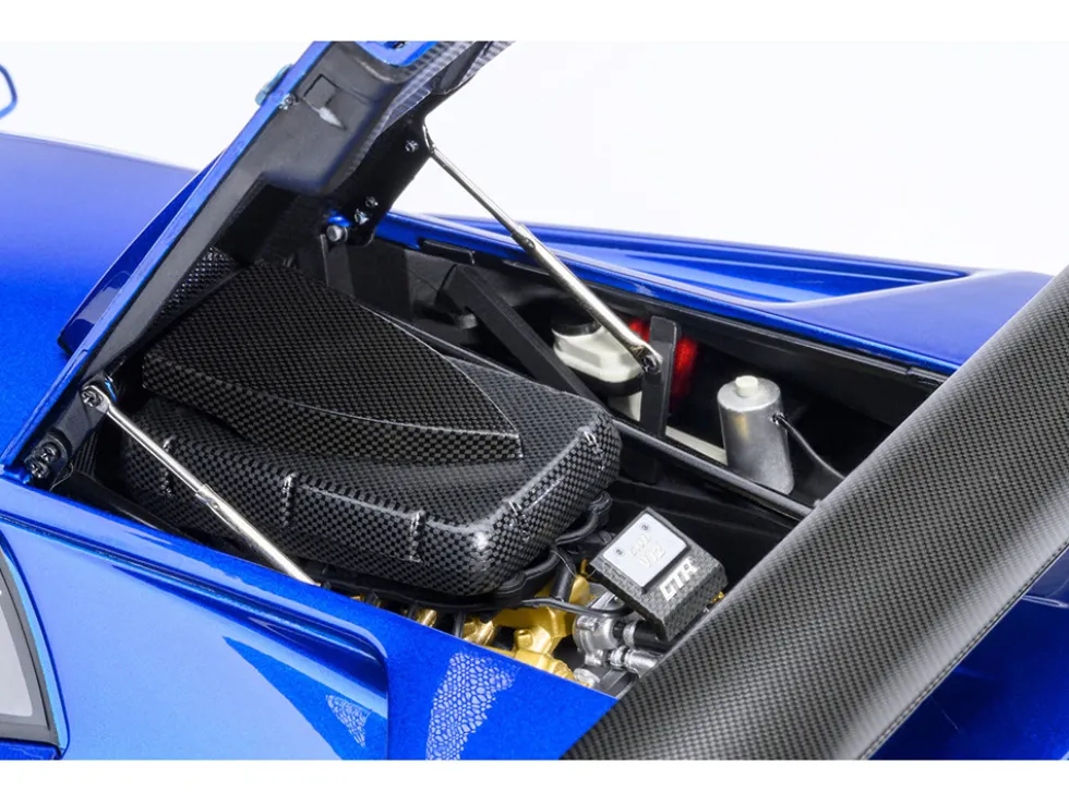 Lamborghini Diablo GTR Monterey Blue Metallic 1/18 Model Car by Autoart