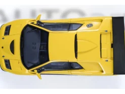 Lamborghini Diablo GTR Superfly Yellow 1/18 Model Car by Autoart