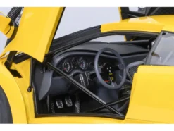 Lamborghini Diablo GTR Superfly Yellow 1/18 Model Car by Autoart
