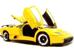 Lamborghini Diablo GT Yellow 1/18 Diecast Model Car Motormax 73168