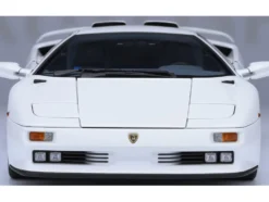 Lamborghini Diablo SE30 Jota Impact White 1/18 Model Car by Autoart