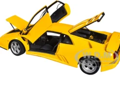 Lamborghini Diablo SE30 Jota Superfly Yellow 1/18 Model Car by Autoart