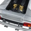 Lamborghini Diablo SE30 Jota Titanio Silver Metallic 1/18 Model Car Autoart 79143