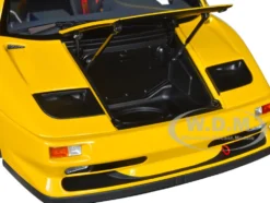 Lamborghini Diablo SV-R Superfly Yellow 1/18 Model Car Autoart 79147
