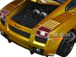 Lamborghini Gallardo Gold Metallic Fast X 2023 Movie Fast & Furious Series 1/24 Diecast Model Car Jada 34924