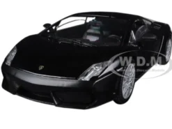 Lamborghini Gallardo LP-560-4 Matt Black 1/24 Diecast Car Model Motormax 73362