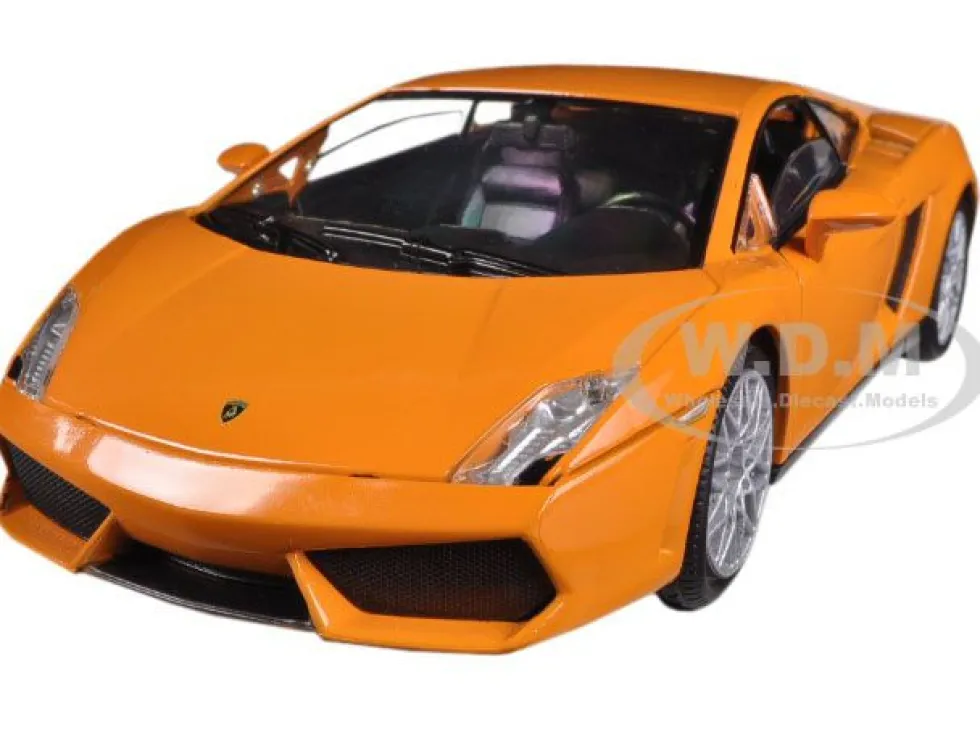 Lamborghini Gallardo LP-560-4 Orange 1/24 Diecast Model Car Motormax 73362