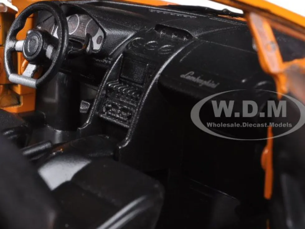Lamborghini Gallardo LP-560-4 Orange 1/24 Diecast Model Car Motormax 73362