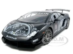 Lamborghini Gallardo LP560-4 Super Trofeo Black 1/18 Diecast Model Car Motormax 79153