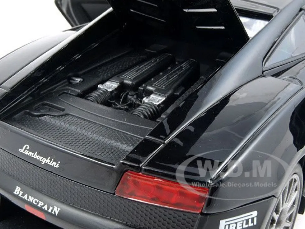 Lamborghini Gallardo LP560-4 Super Trofeo Black 1/18 Diecast Model Car Motormax 79153