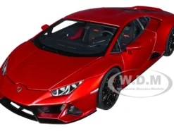 Lamborghini Huracan EVO Rosso Bia Red Metallic 1/18 Model Car Autoart 79213